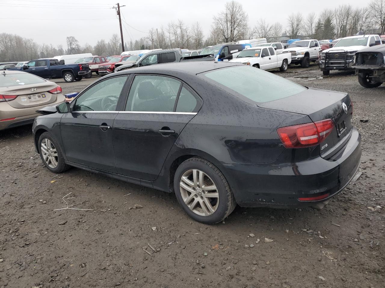 2017 Volkswagen Jetta VIN 3VW2B7AJ3HM360548 Copart auction photo, front end damage thumbnail 2