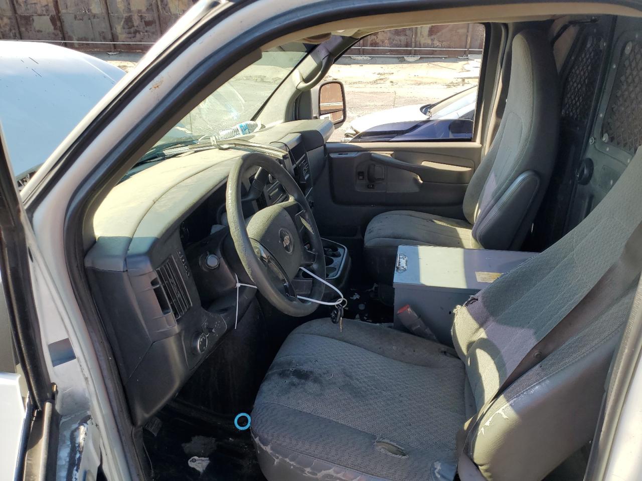 2012 Chevrolet Express VIN 1GCWGGCA3C1150136 Copart auction photo, all over damage thumbnail 7