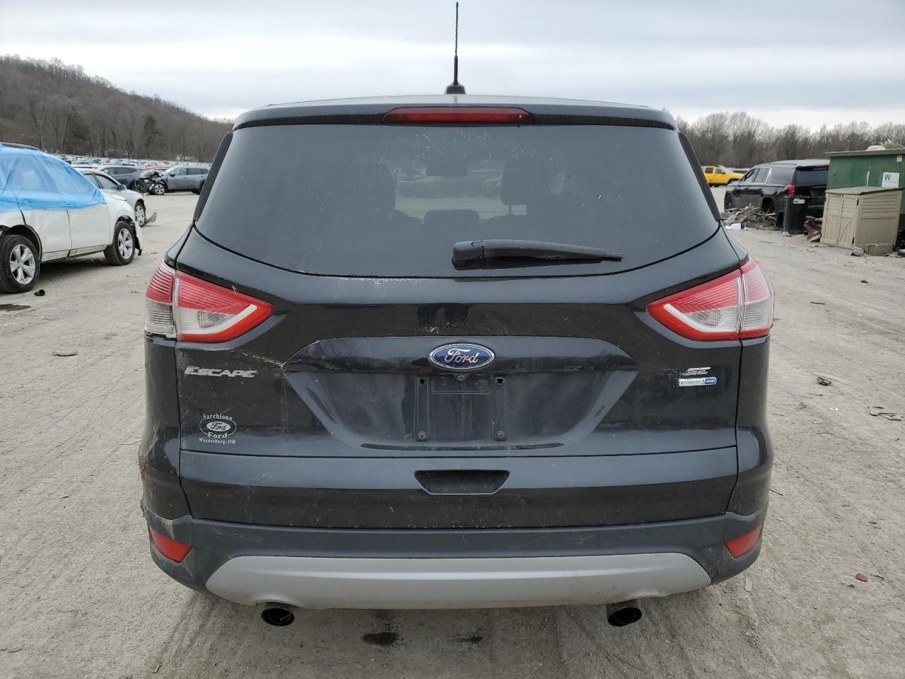 2014 Ford Escape VIN 1FMCU9GX2EUD71083 Copart auction photo, all over / undercarriage damage thumbnail 6