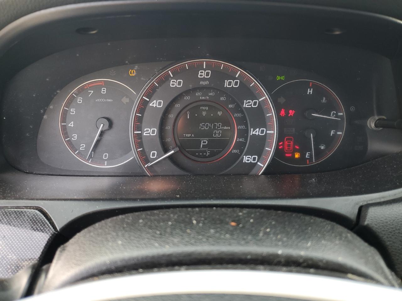 2014 Honda Accord VIN 1HGCR2F5XEA109571 Copart auction photo, front end / mechanical damage thumbnail 9