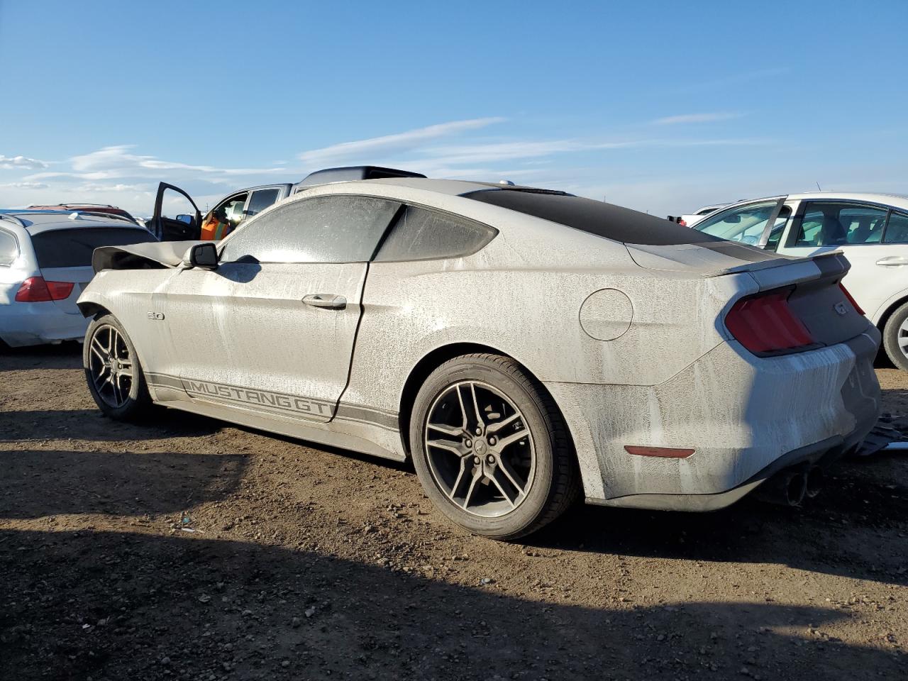 2019 Ford Mustang VIN 1FA6P8CFXK5197548 Copart auction photo, front end damage thumbnail 2