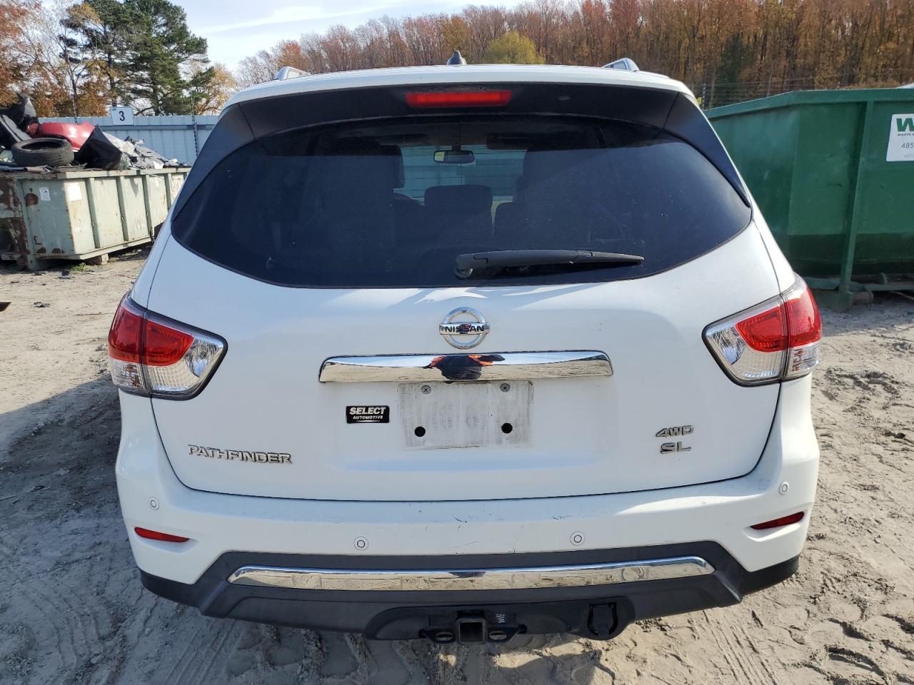 2013 Nissan Pathfinder VIN 5N1AR2MM1DC642052 Copart auction photo, minor dent/scratches damage thumbnail 6