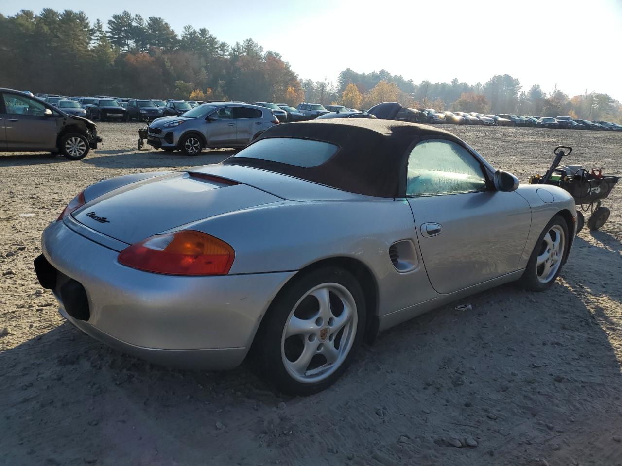 2000 Porsche Boxster VIN WP0CA2986YU627613 Copart auction photo, mechanical / minor dent/scratches damage thumbnail 3