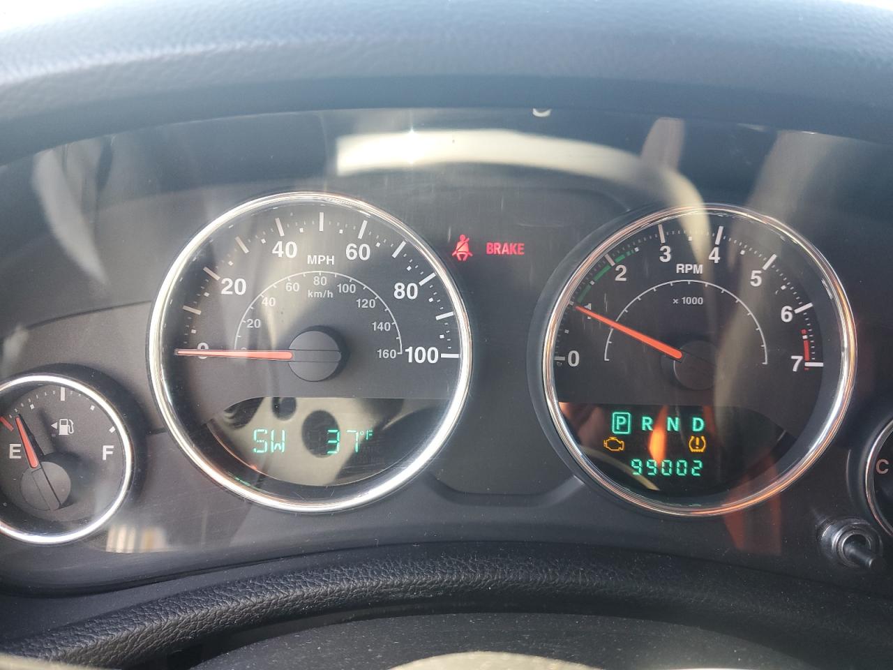 2012 Jeep Wrangler VIN 1C4HJWDG1CL114327 Copart auction photo, rear end damage thumbnail 9