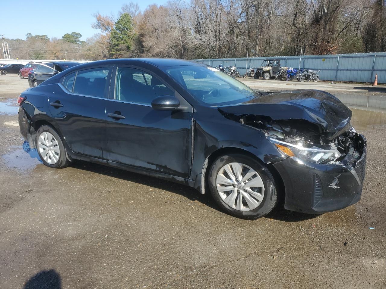 2024 Nissan Sentra VIN 3N1AB8BV7RY207142 Copart auction photo, front end / rear end damage thumbnail 4