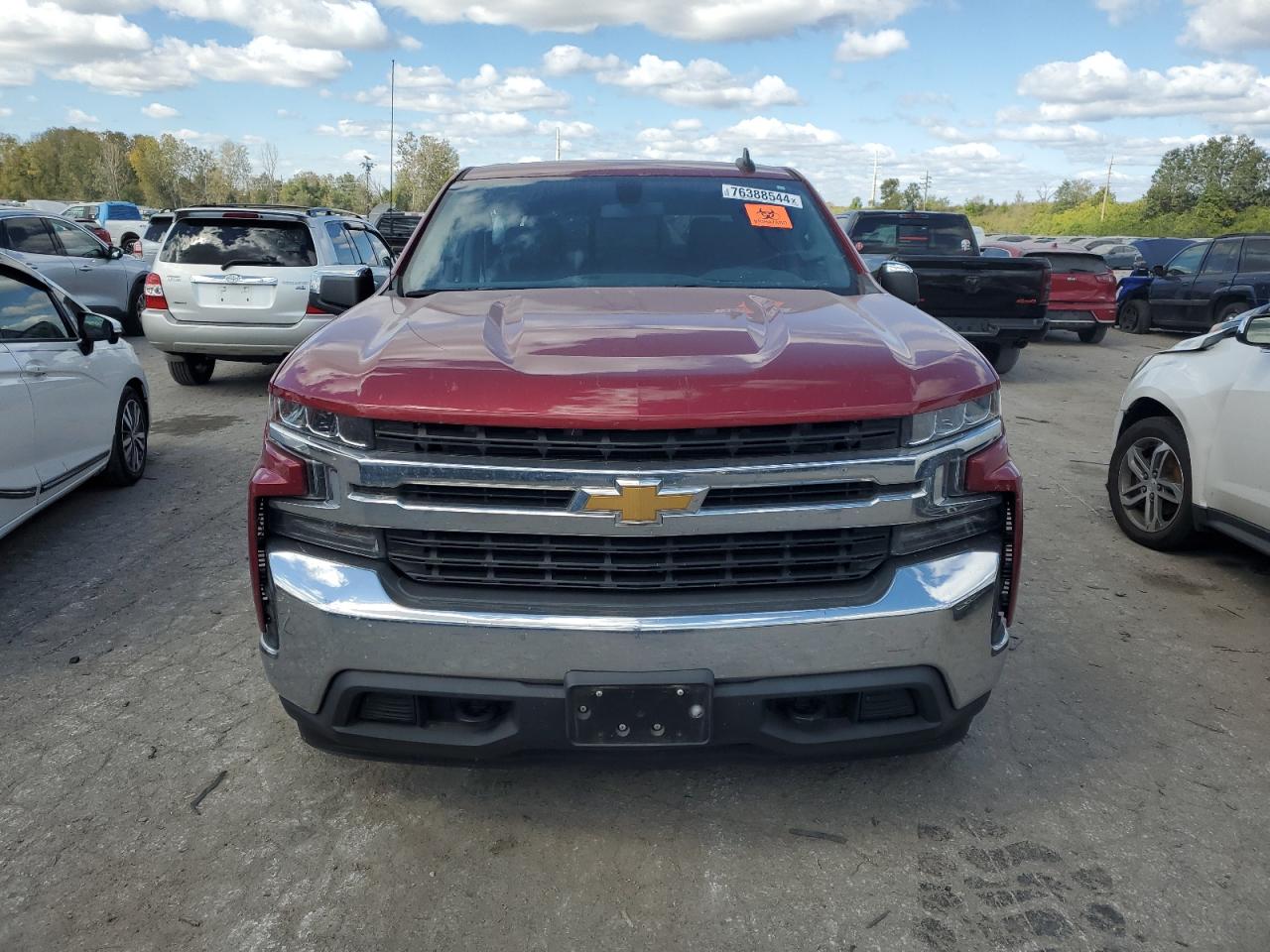 2020 Chevrolet Silverado VIN 3GCUYDED0LG259603 Copart auction photo, side damage thumbnail 5