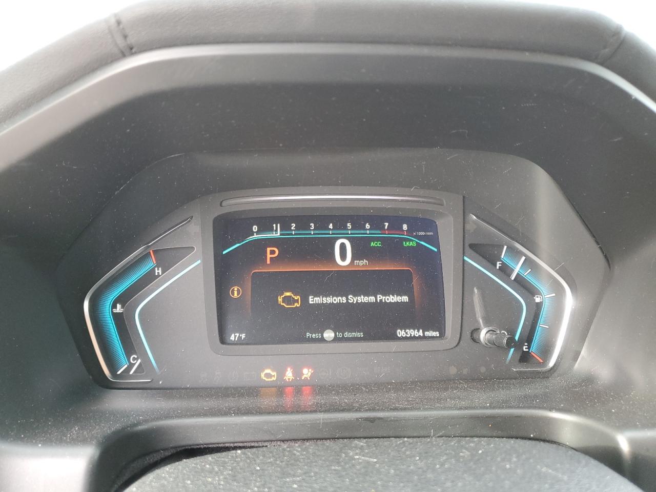 2019 Honda Odyssey VIN 5FNRL6H75KB121968 Copart auction photo, front end / minor dent/scratches damage thumbnail 9