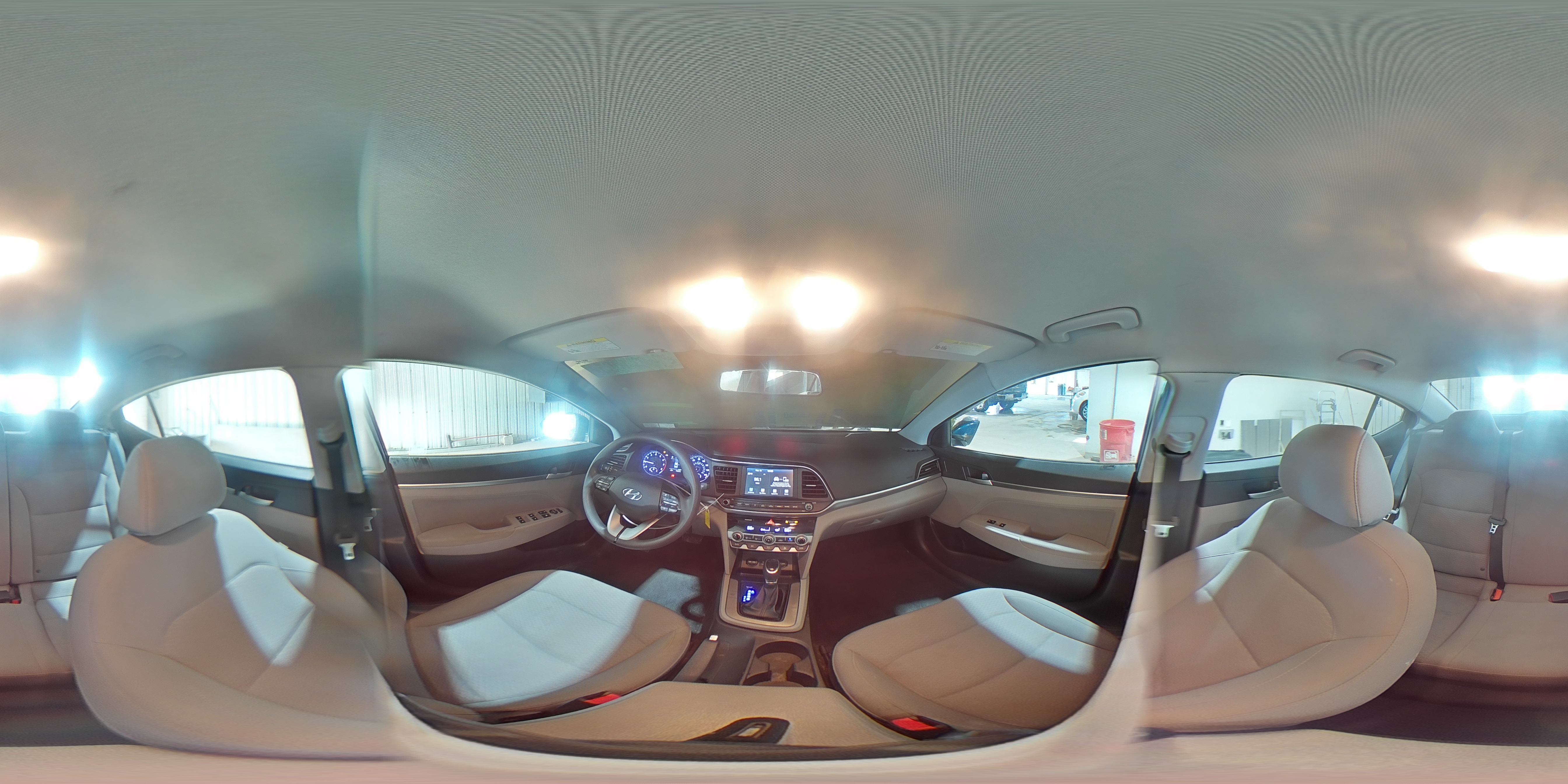 2020 Hyundai Elantra VIN 5NPD84LF5LH582816 Copart auction photo, front end / side damage thumbnail 15