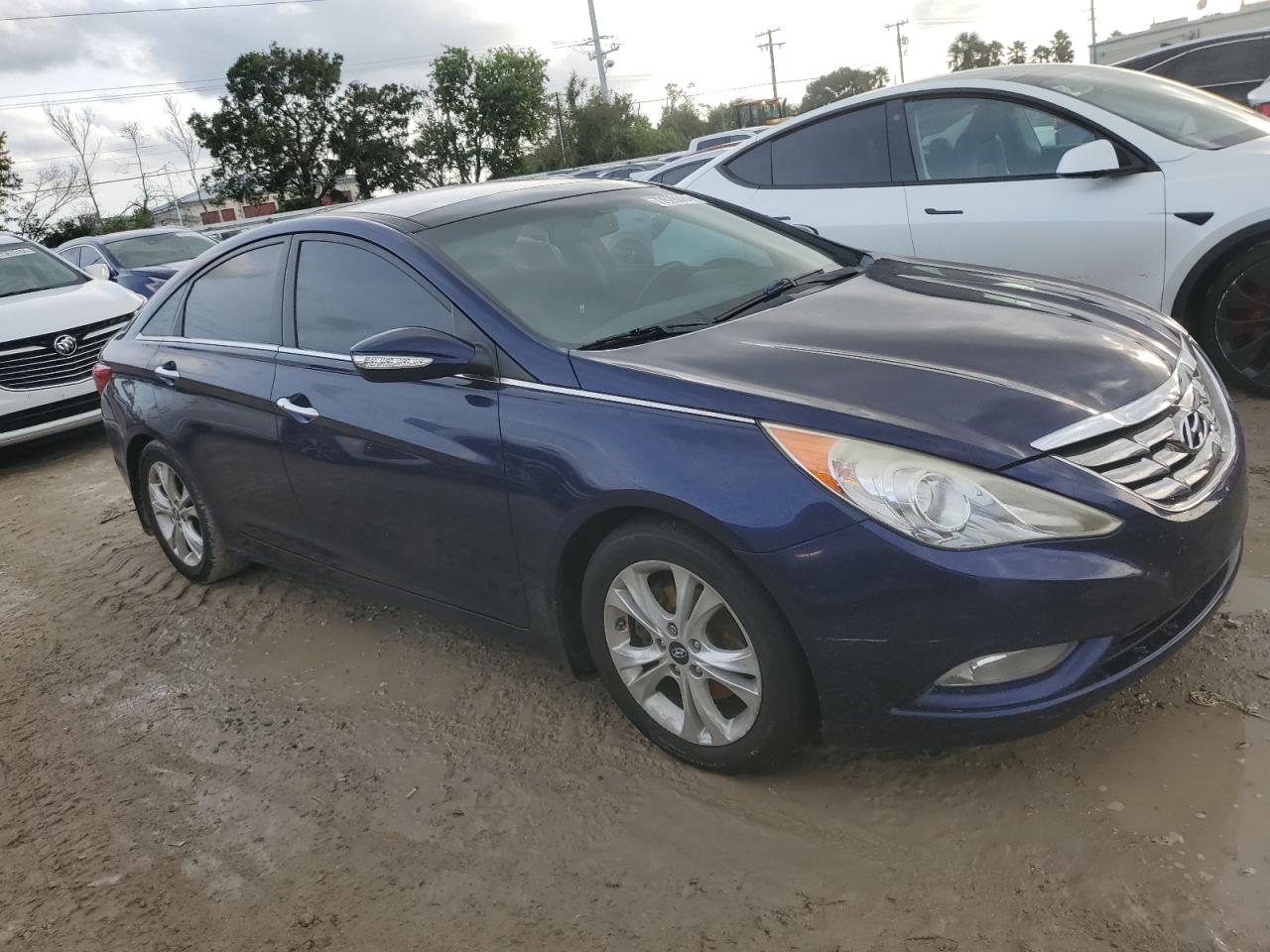 2012 Hyundai Sonata VIN 5NPEC4AC3CH440024 Copart auction photo, water/flood damage thumbnail 4