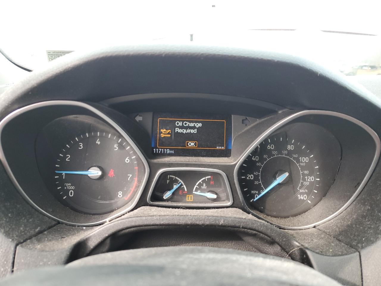 2017 Ford Focus VIN 1FADP3F23HL235032 Copart auction photo, front end damage thumbnail 9