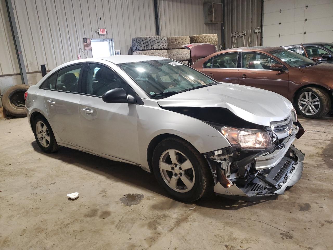 2015 Chevrolet Cruze VIN 1G1PA5SG8F7131074 Copart auction photo, front end damage thumbnail 4