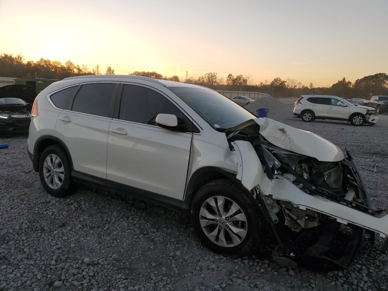 2012 Honda CR-V VIN 5J6RM3H76CL041728 Copart auction photo, front end damage thumbnail 4