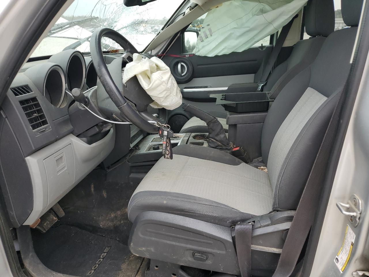 2008 Dodge Nitro VIN 1D8GU58K28W252977 Copart auction photo, front end damage thumbnail 7