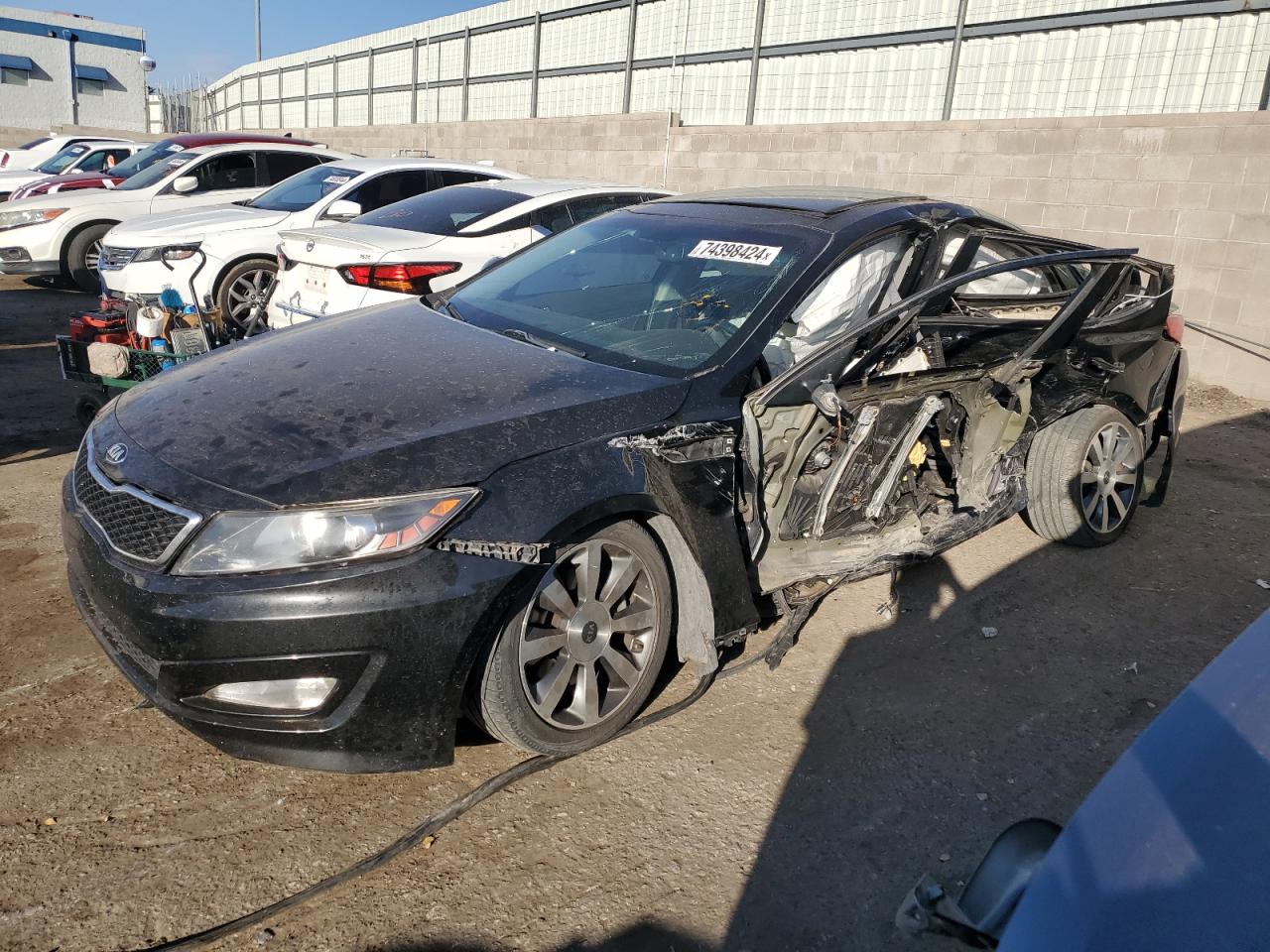 2013 KIA Optima VIN 5XXGR4A60DG136809