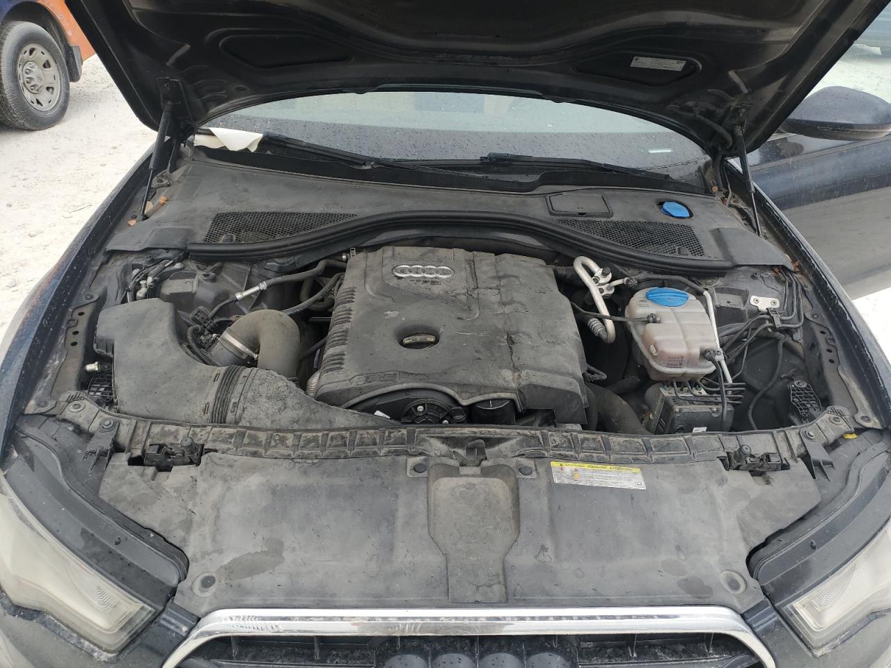 2015 Audi A6 VIN WAUGFAFC1FN040083 Copart auction photo, rear end damage thumbnail 11