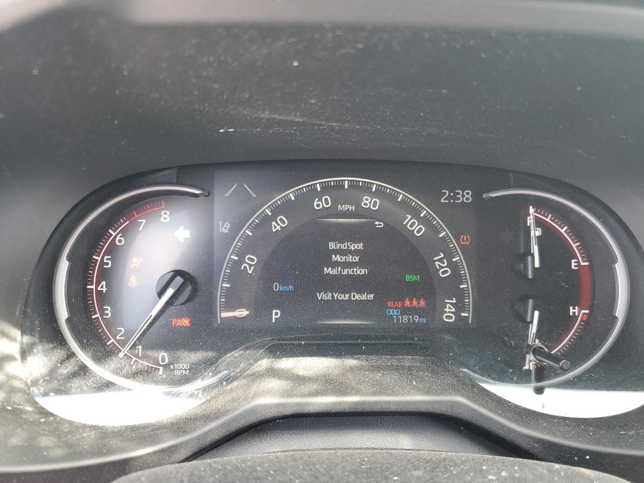 2024 Toyota RAV 4 VIN 2T3C1RFV3RC274269 Copart auction photo, rollover damage thumbnail 9