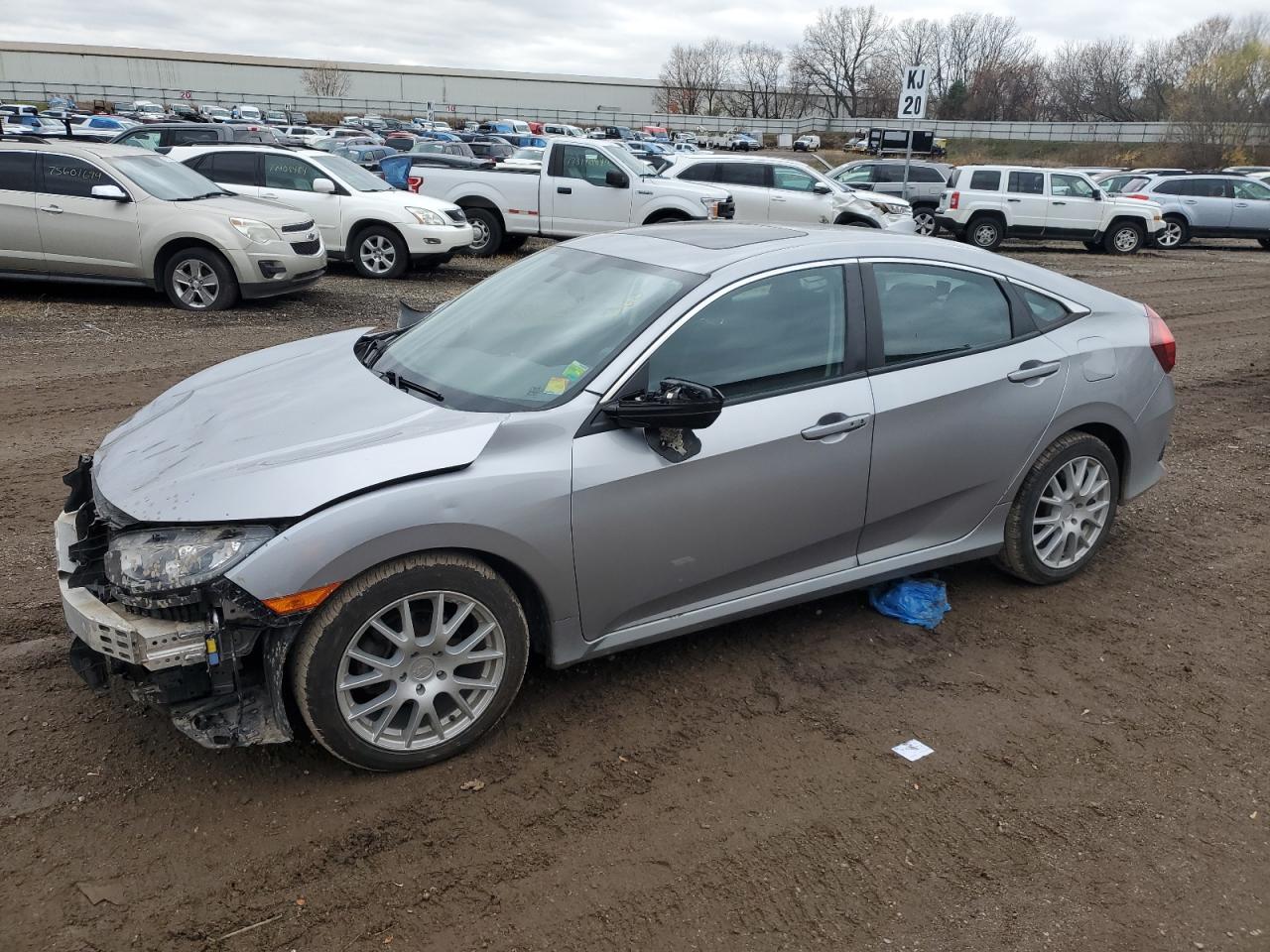 2016 Honda Civic VIN 19XFC1F38GE010379