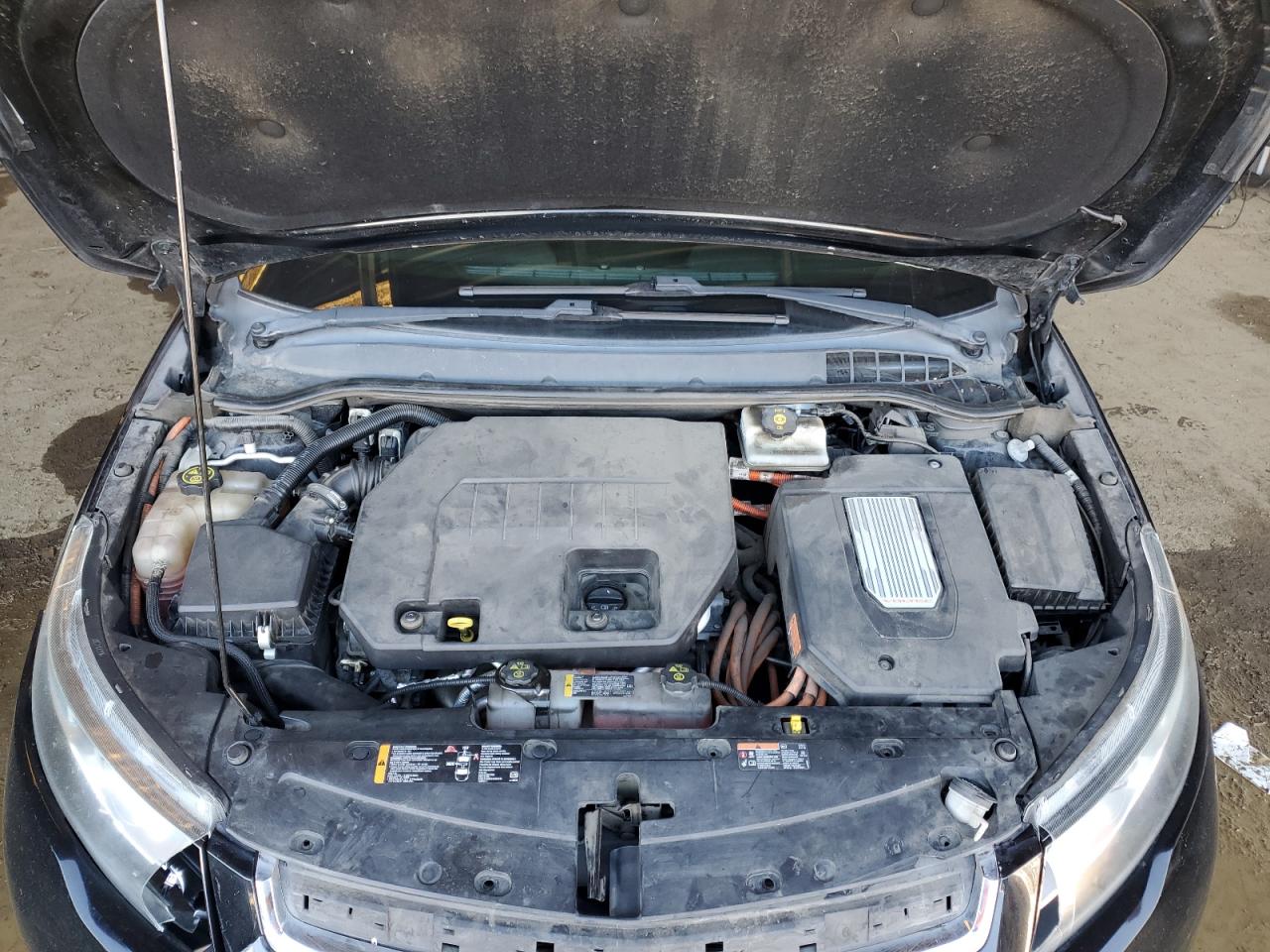 2013 Chevrolet Volt VIN 1G1RH6E40DU126428 Copart auction photo, front end damage thumbnail 11