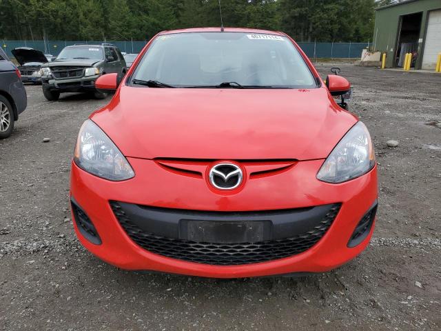 2013 Mazda 2 VIN JM1DE1KZ7D0166588 Copart auction photo, side damage thumbnail 5