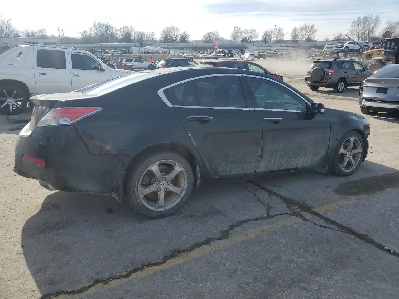 2010 Acura TL VIN 19UUA8F51AA009450 Copart auction photo, front end / rear end damage thumbnail 3