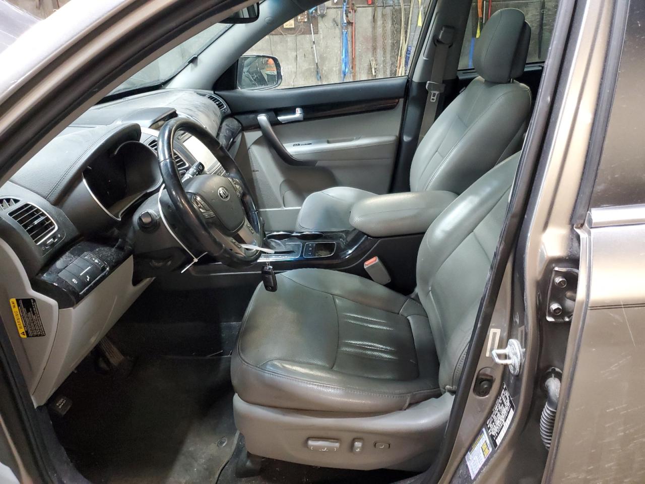 2015 KIA Sorento VIN 5XYKW4A72FG578551 Copart auction photo, front end / side damage thumbnail 7