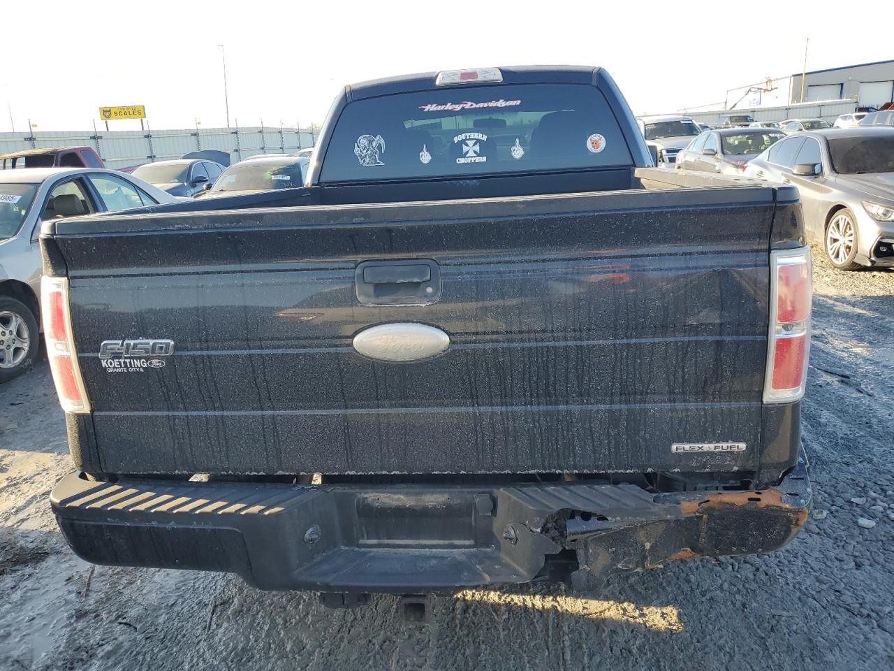 2011 Ford F-150 VIN 1FTEX1CM3BFC34932 Copart auction photo, rear end damage thumbnail 6