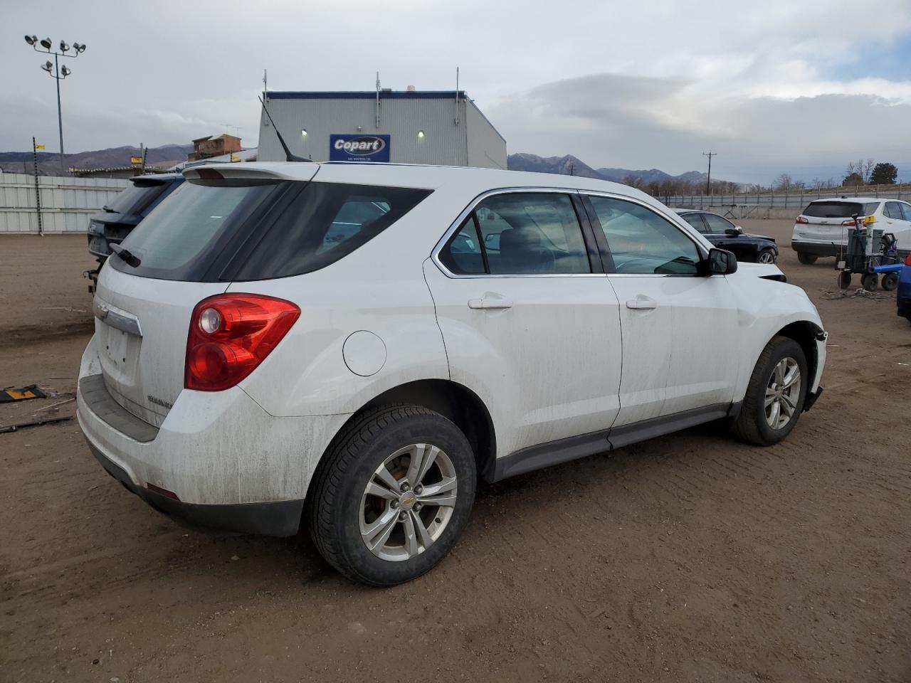 2012 Chevrolet Equinox VIN 2GNFLCEK3C6238621 Copart auction photo, front end / side damage thumbnail 3
