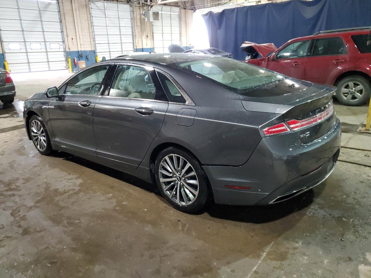 2017 Lincoln MKZ VIN 3LN6L5C96HR604197 Copart auction photo, front end / rear end damage thumbnail 2