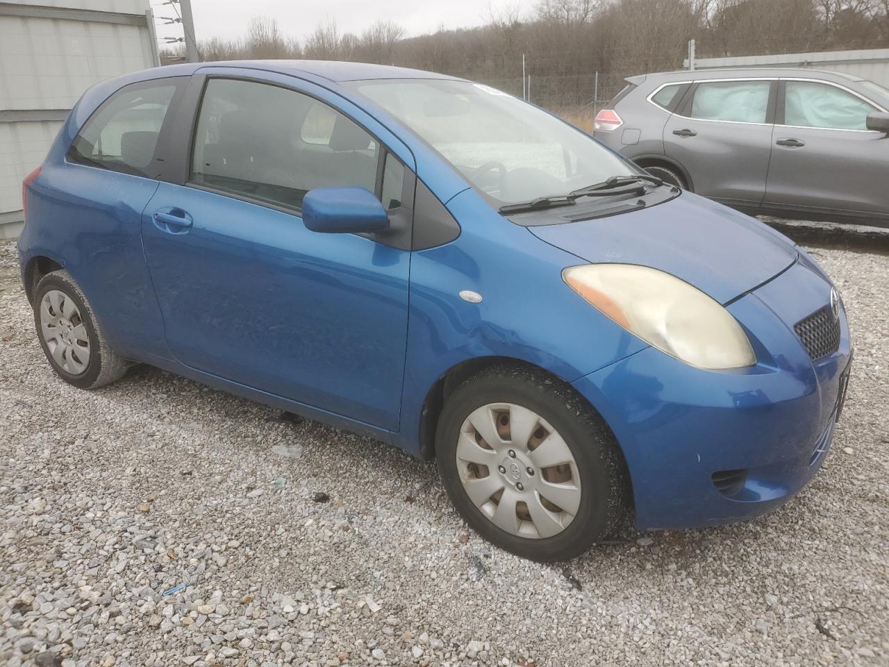 2008 Toyota Yaris VIN JTDJT923785183063 Copart auction photo, all over damage thumbnail 4