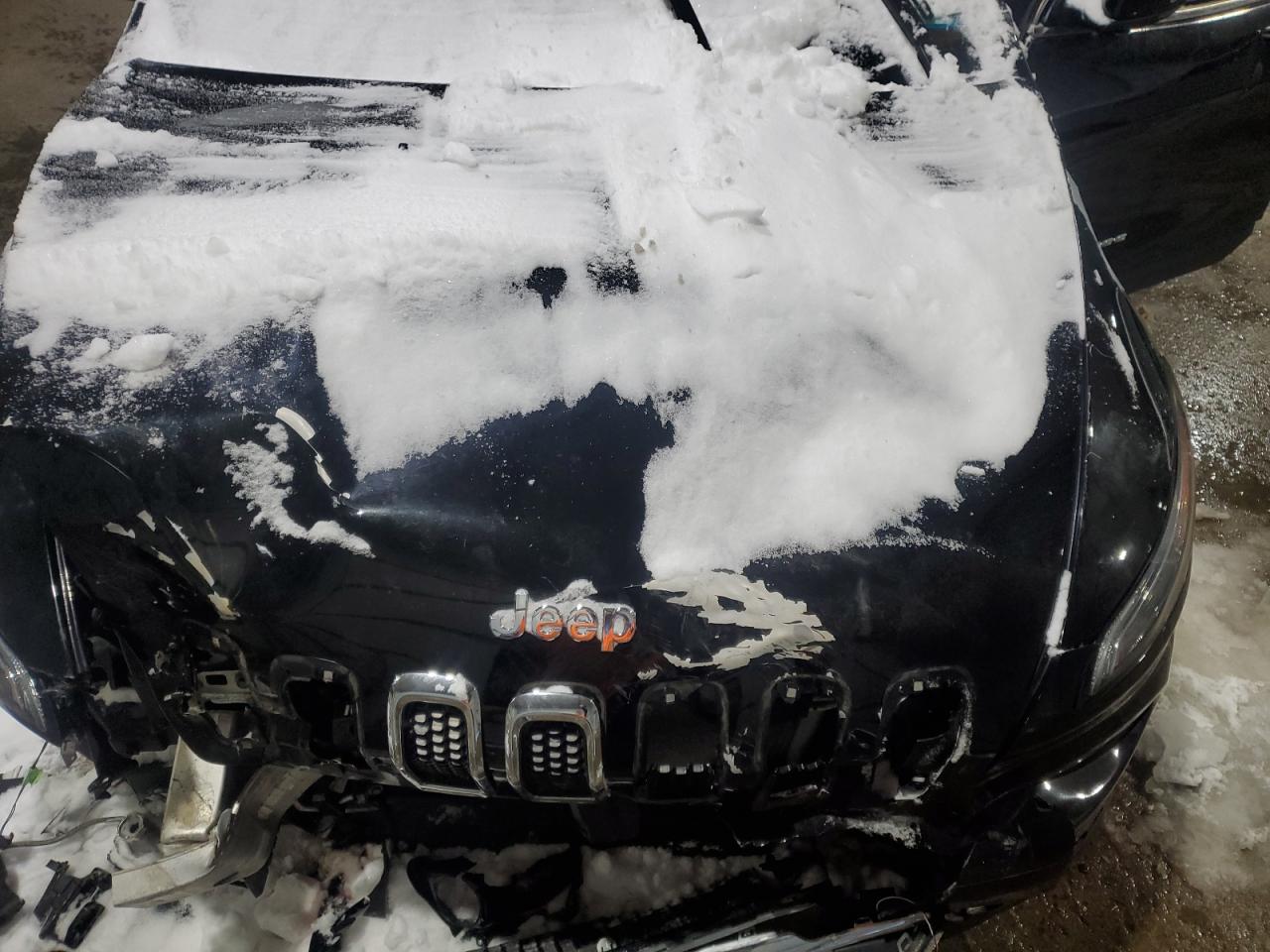 2017 Jeep Grand Cherokee VIN 1C4PJMDS0HW606020 Copart auction photo, front end / side damage thumbnail 12