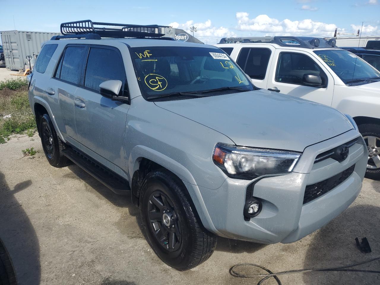 2021 Toyota 4Runner VIN JTEZU5JR6M5234959 Copart auction photo, water/flood damage thumbnail 4