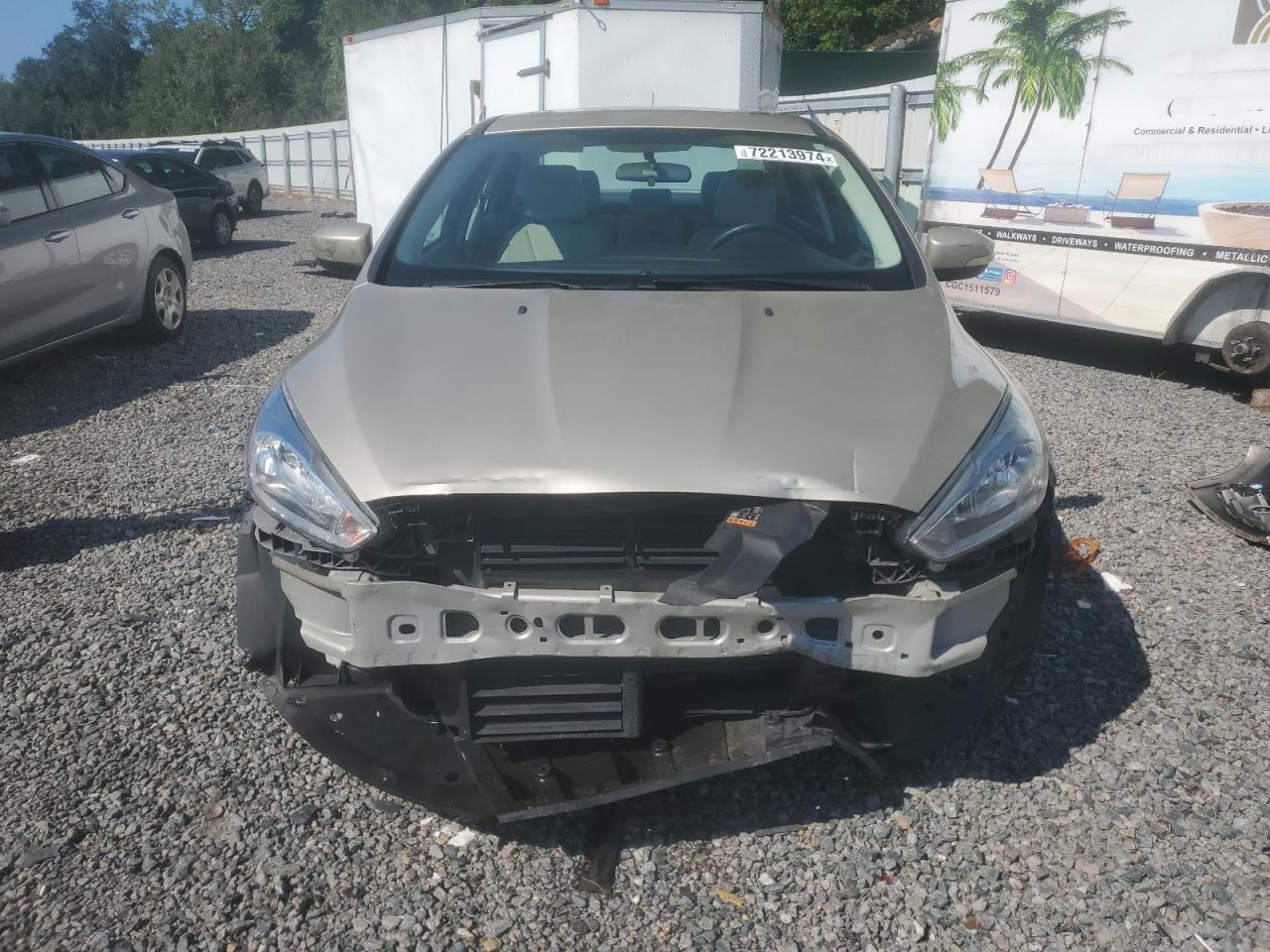 2018 Ford Focus VIN 1FADP3J27JL294355 Copart auction photo, front end / side damage thumbnail 5