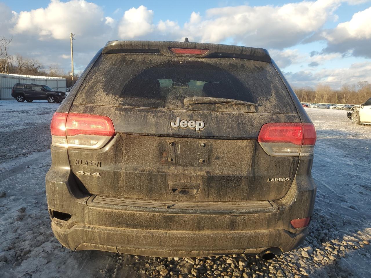 2014 Jeep Grand Cherokee VIN 1C4RJFAG3EC182978 Copart auction photo, front end / side damage thumbnail 6