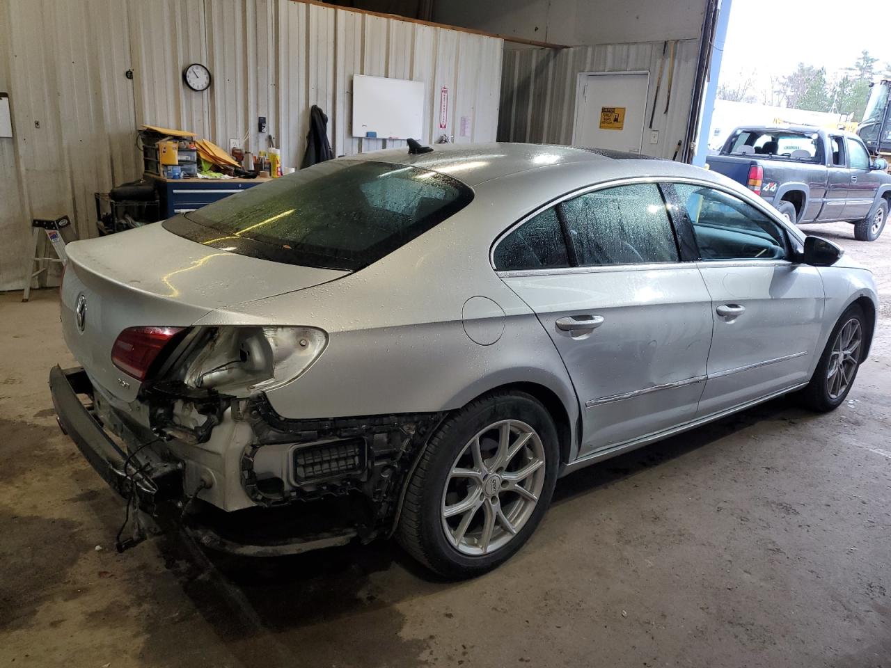 2013 Volkswagen Passat CC VIN WVWRP7AN8DE507503 Copart auction photo, rear end / side damage thumbnail 3