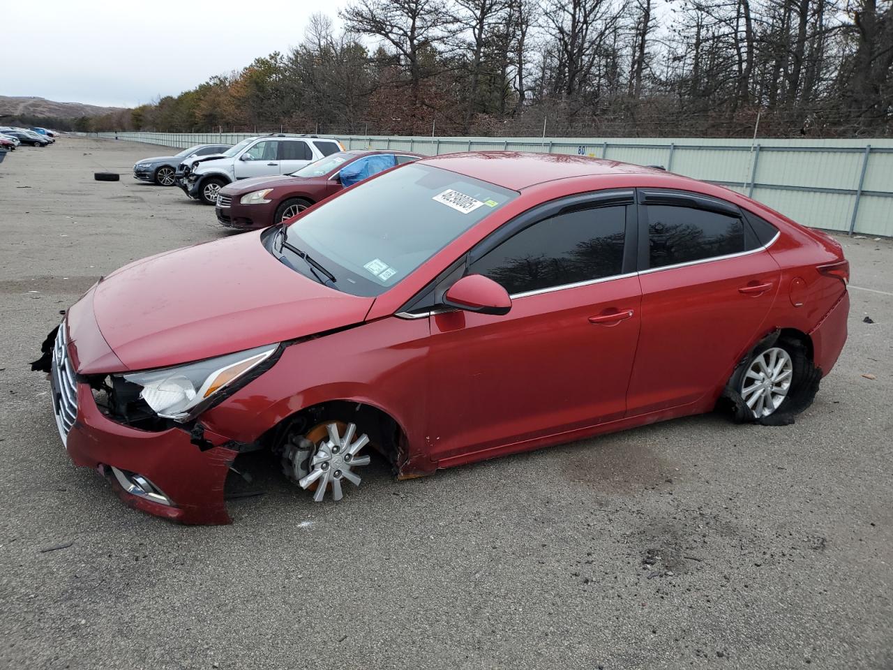 2020 Hyundai Accent VIN 3KPC24A61LE110164