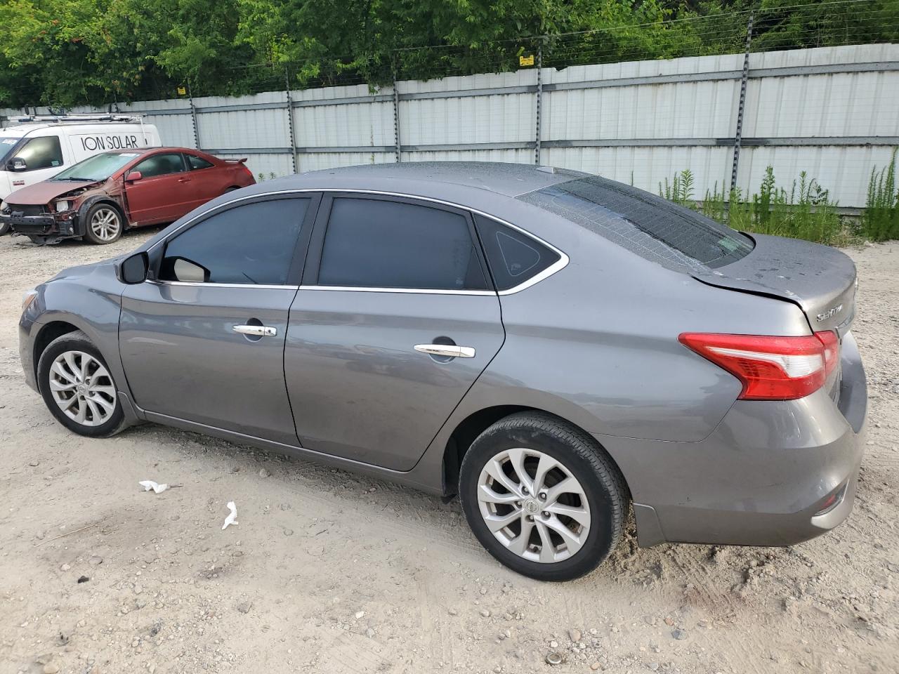2019 Nissan Sentra VIN 3N1AB7AP9KY289815 Copart auction photo, rear end / minor dent/scratches damage thumbnail 2