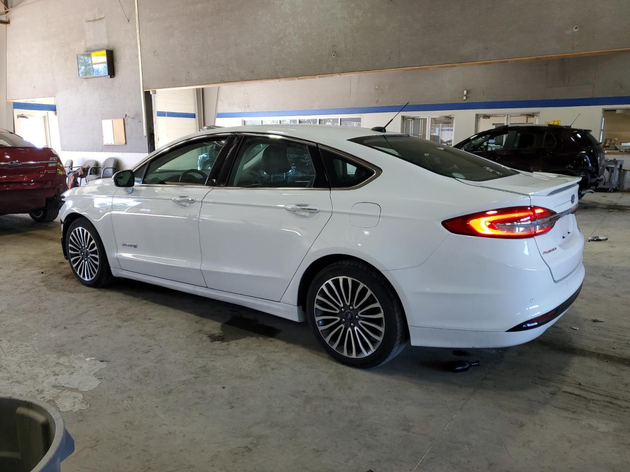 2018 Ford Fusion VIN 3FA6P0RU0JR248011 Copart auction photo, front end / mechanical damage thumbnail 2