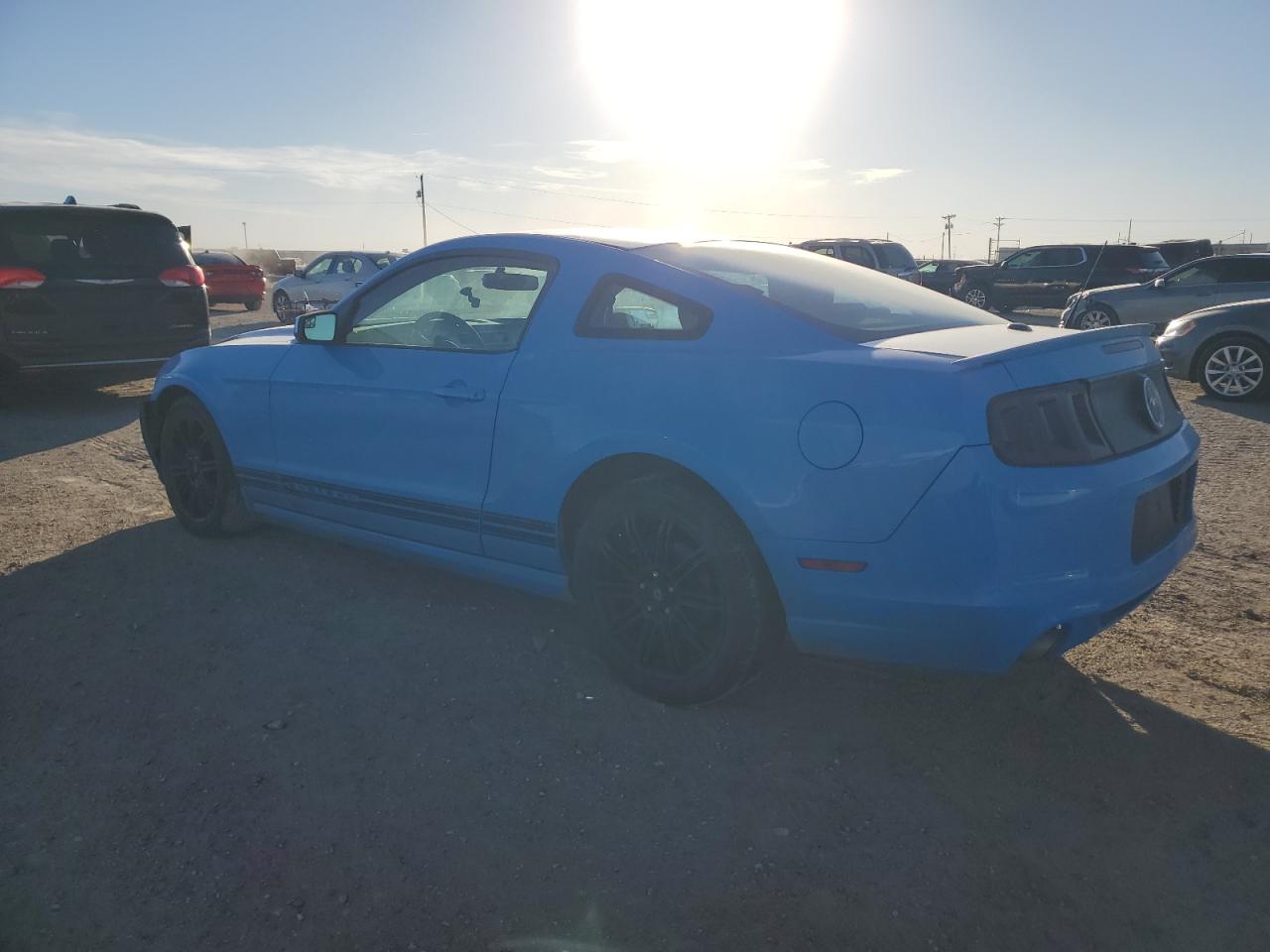 2014 Ford Mustang VIN 1ZVBP8AM2E5201572 Copart auction photo, all over / front end damage thumbnail 2