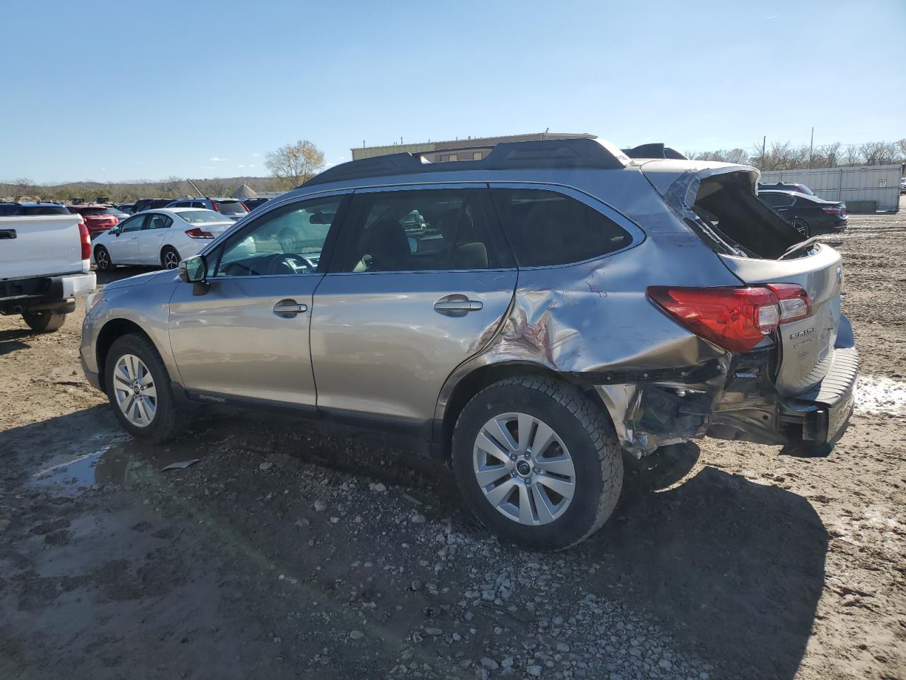2016 Subaru Outback VIN 4S4BSAFC2G3283614 Copart auction photo, side damage thumbnail 2