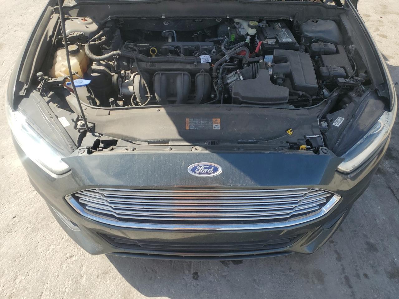 2015 Ford Fusion VIN 3FA6P0H79FR134981 Copart auction photo, side damage thumbnail 11