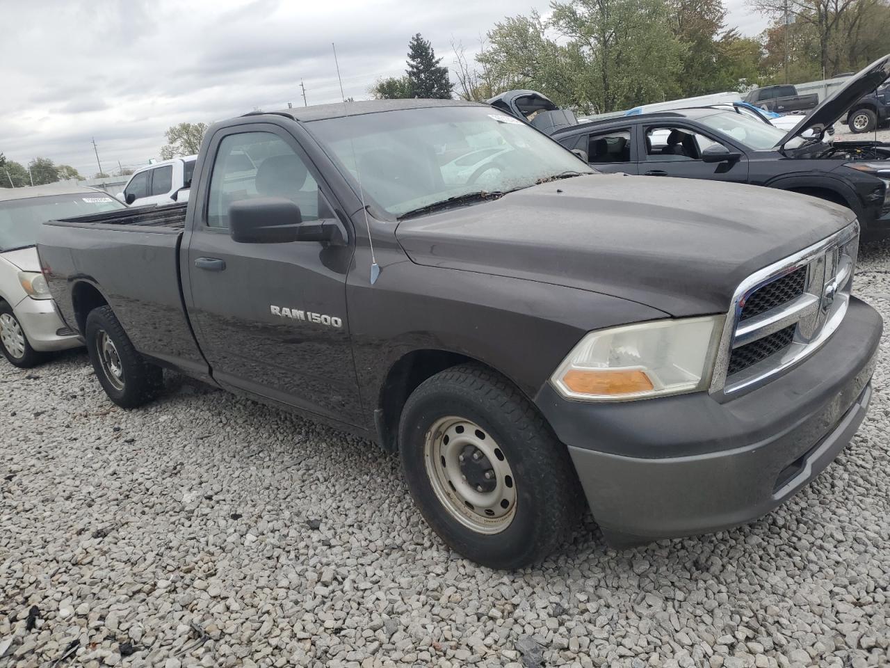 2011 Dodge RAM VIN 3D7JB1EKXBG593806 Copart auction photo, mechanical damage thumbnail 4