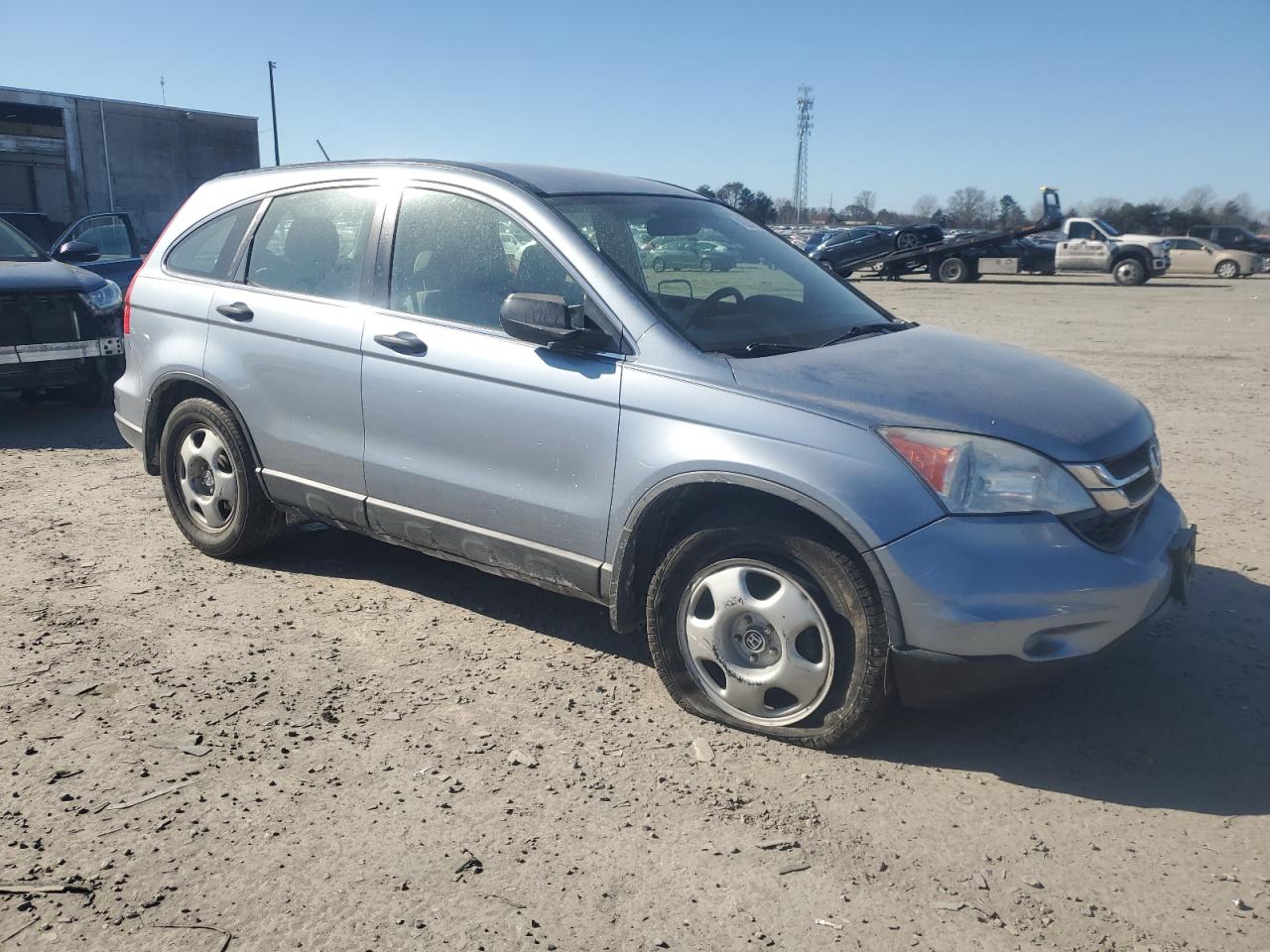 2010 Honda CR-V VIN 5J6RE4H39AL008896 Copart auction photo, front end / rear end damage thumbnail 4
