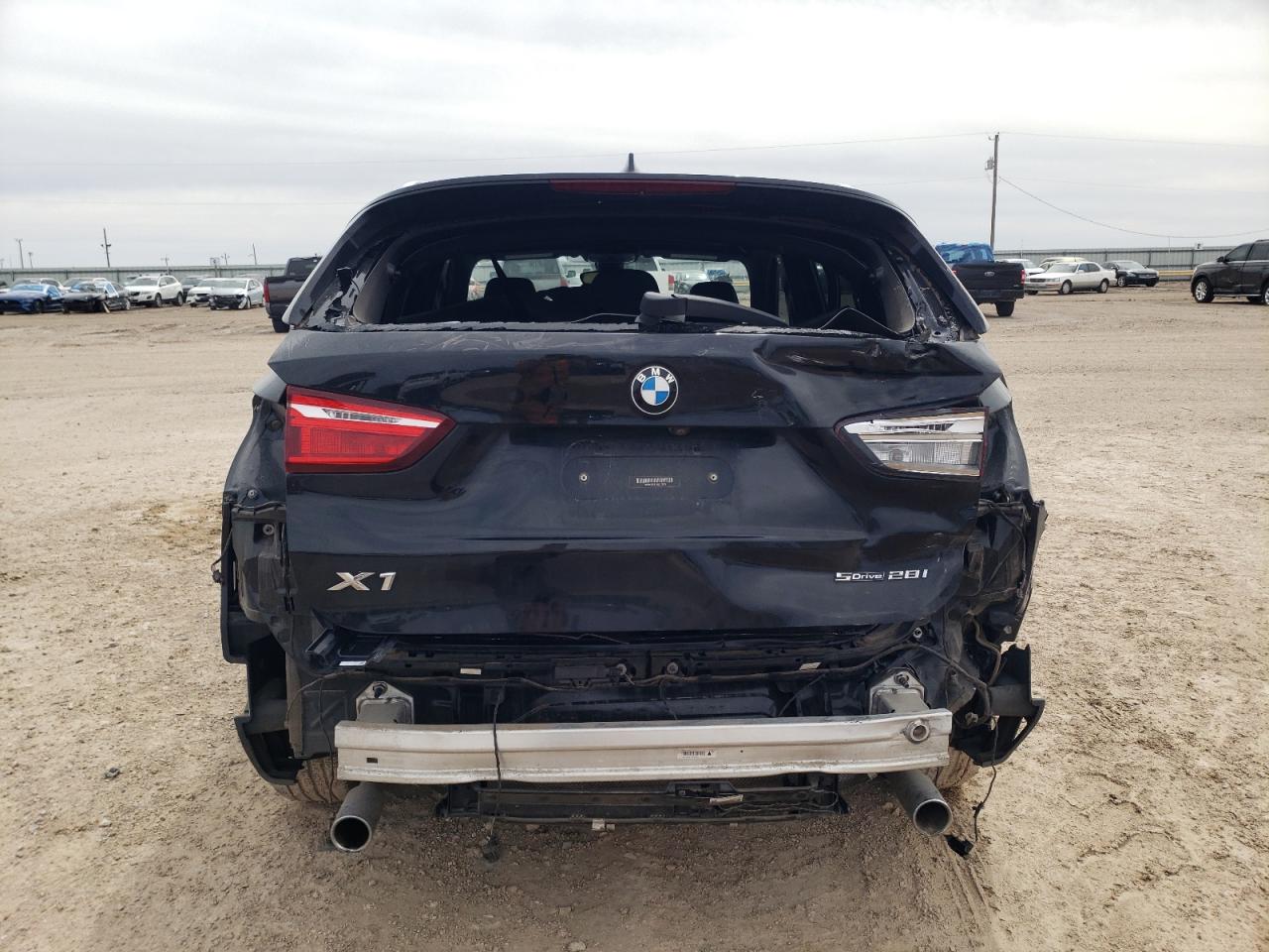 2019 BMW X1 VIN WBXHU7C51K5L10965 Copart auction photo, rear end damage thumbnail 6