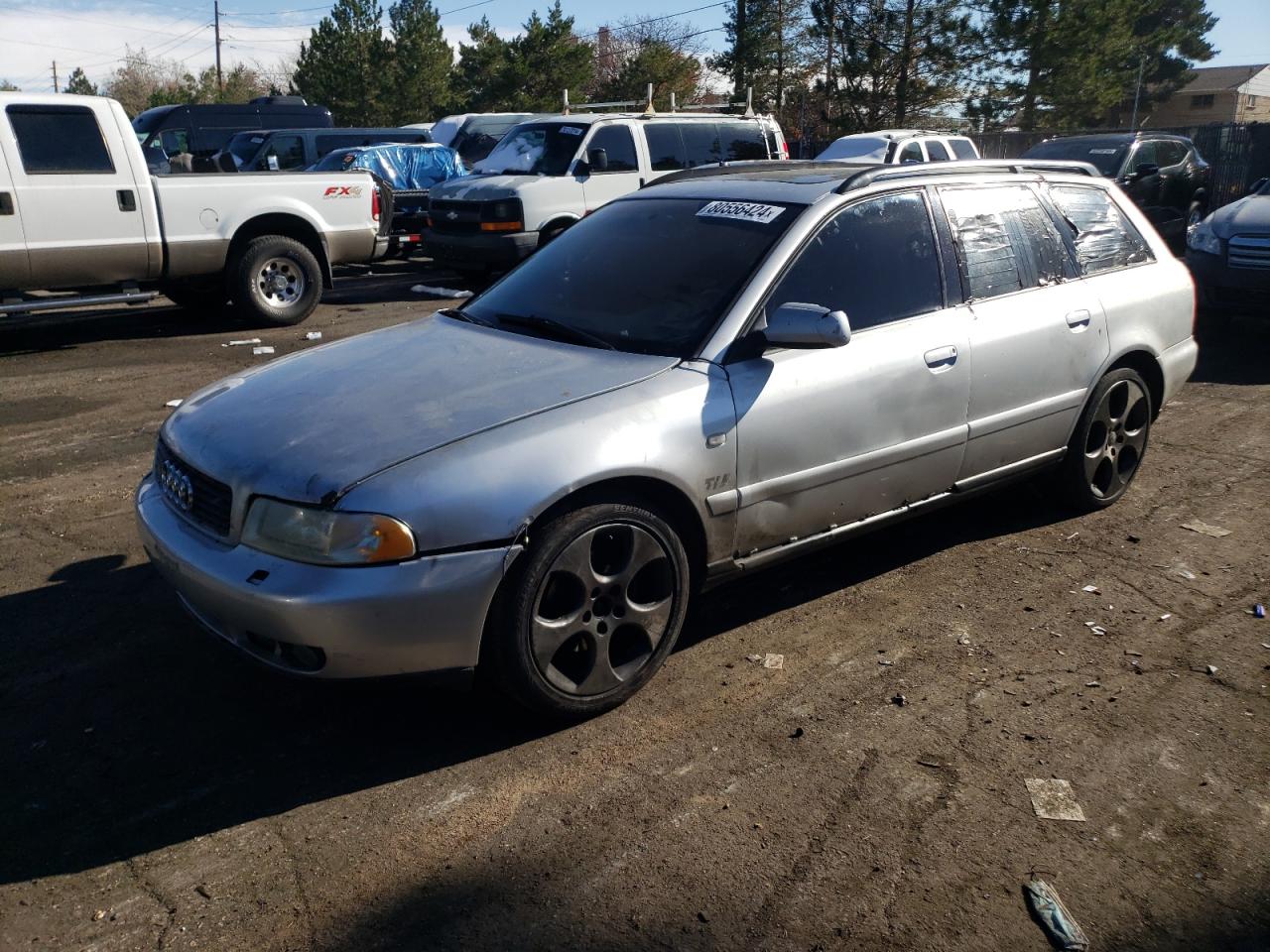 1999 Audi A4 VIN WAUGB28D9XA326487
