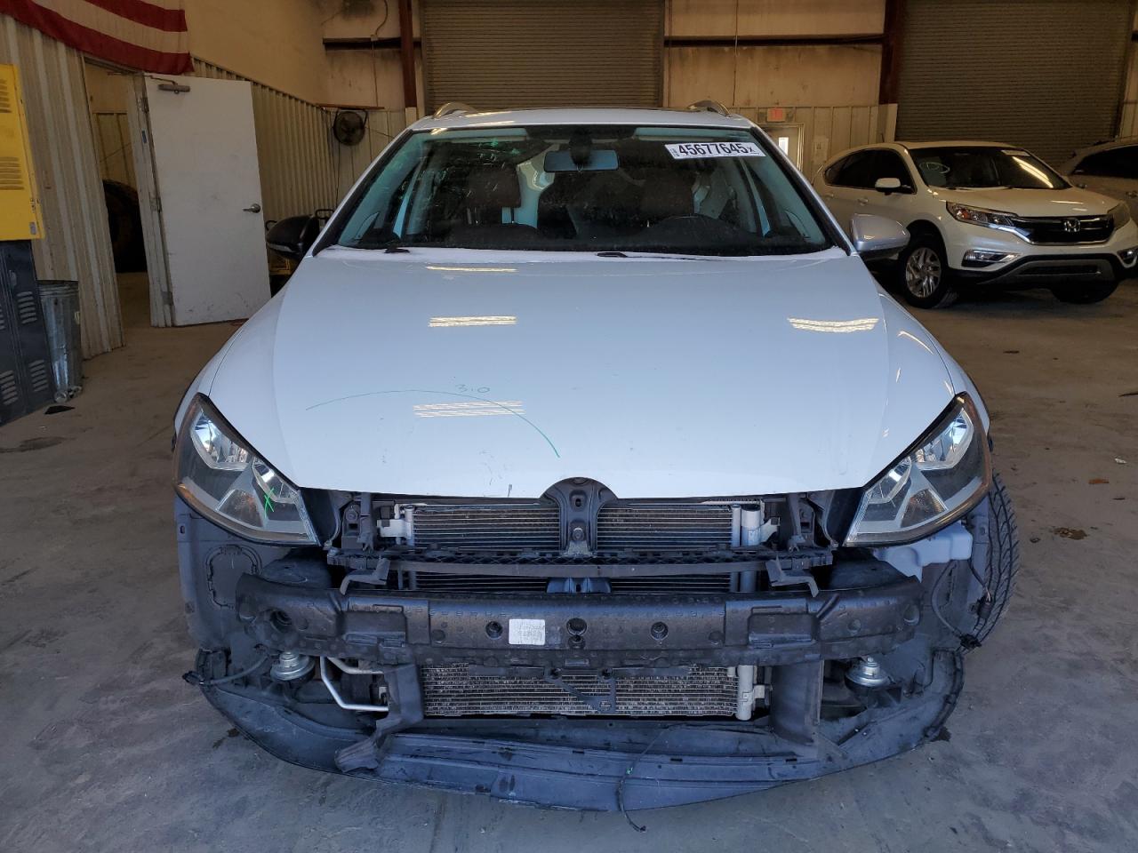 2017 Volkswagen Golf VIN 3VWH17AU8HM525145 Copart auction photo, rear end / front end damage thumbnail 5