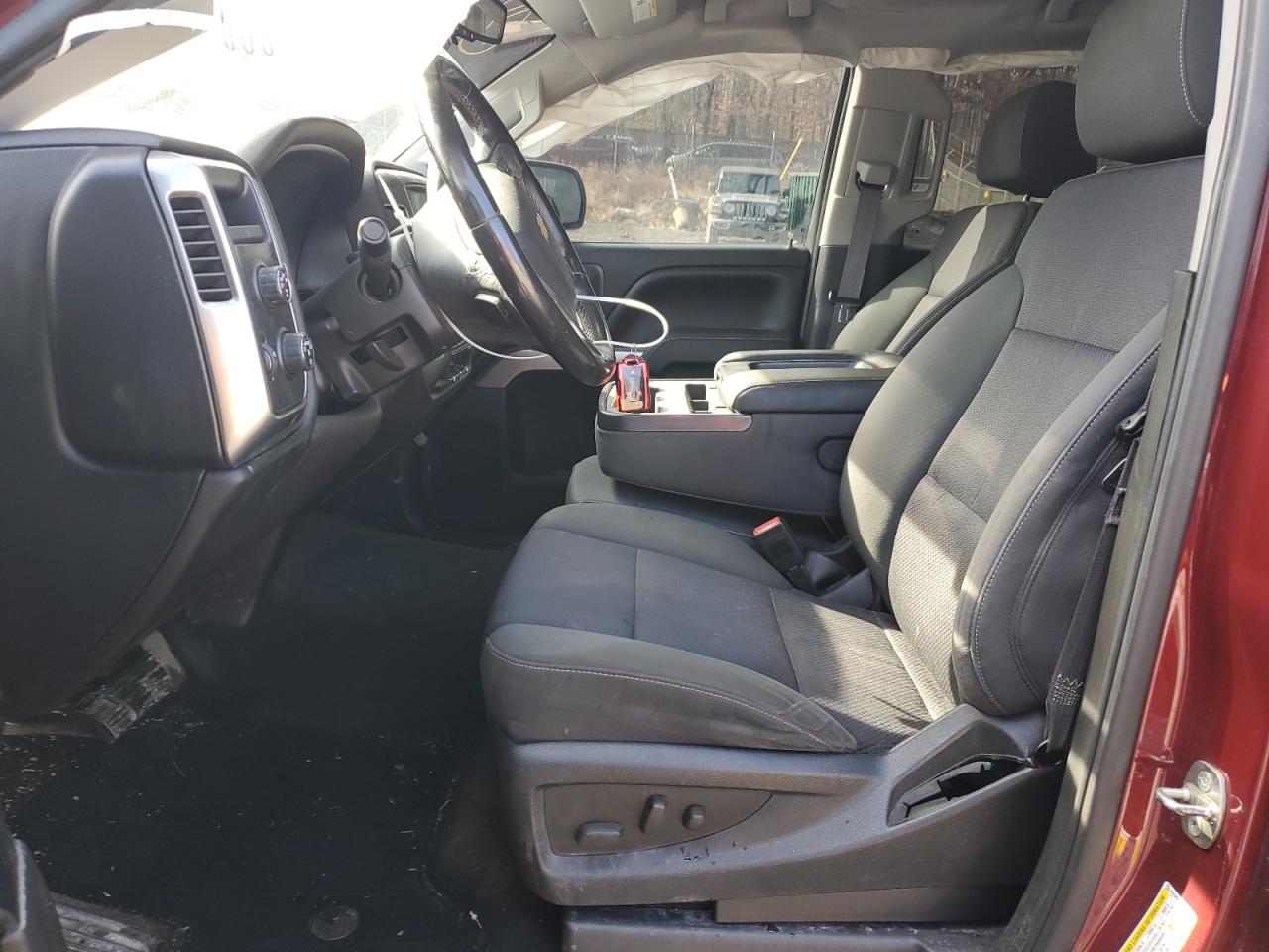 2015 Chevrolet Silverado VIN 3GCUKREC3FG200099 Copart auction photo, front end / undercarriage damage thumbnail 7