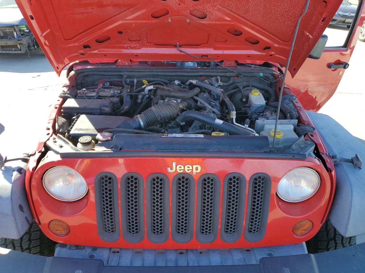 2010 Jeep Wrangler VIN 1J4AA2D16AL205719 Copart auction photo, rollover damage thumbnail 11