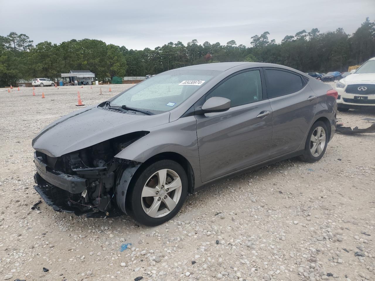 2011 Hyundai Elantra VIN 5NPDH4AE3BH058427