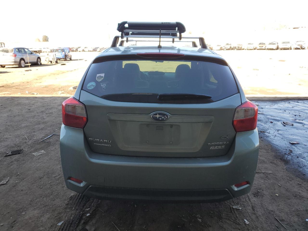 2014 Subaru Impreza VIN JF1GPAA60E8276714 Copart auction photo, side / front end damage thumbnail 6