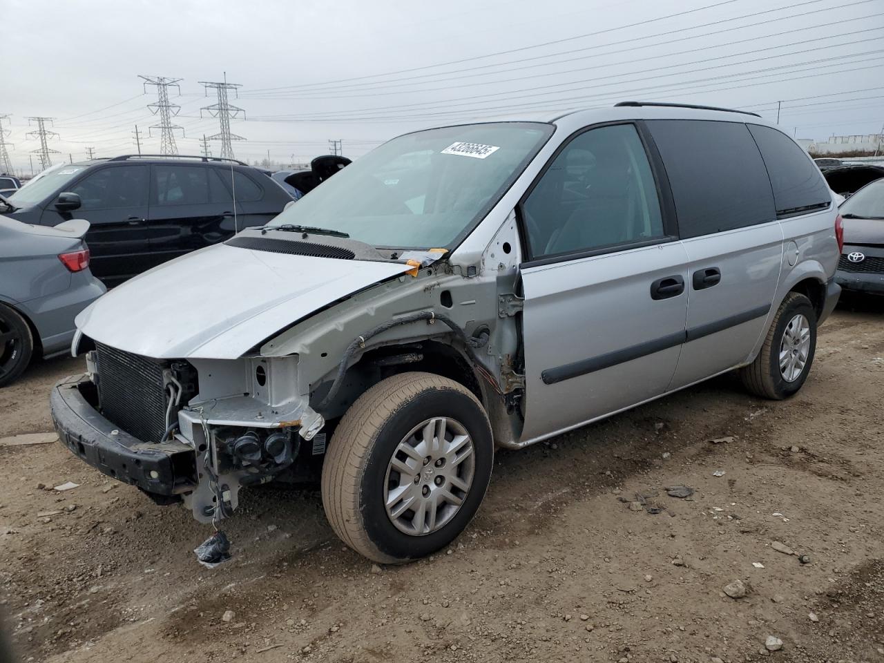 2006 Dodge Caravan VIN 1D4GP25R06B648211